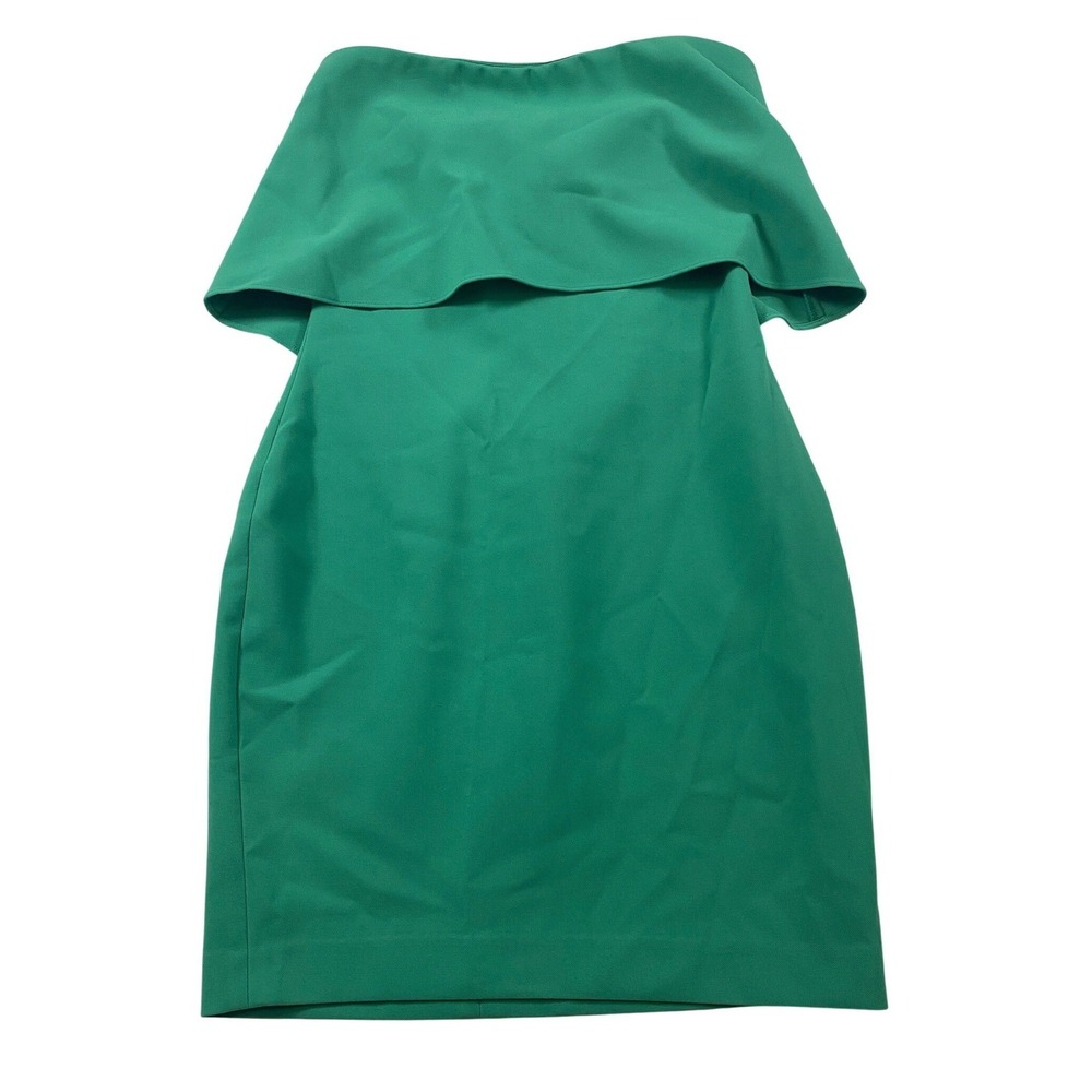 Likely Driggs Revolve Strapless Mini Dress Emerald Green Popover Cocktail Size 0 - Picture 2 of 13